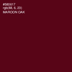 #580617 - Maroon Oak Color Image